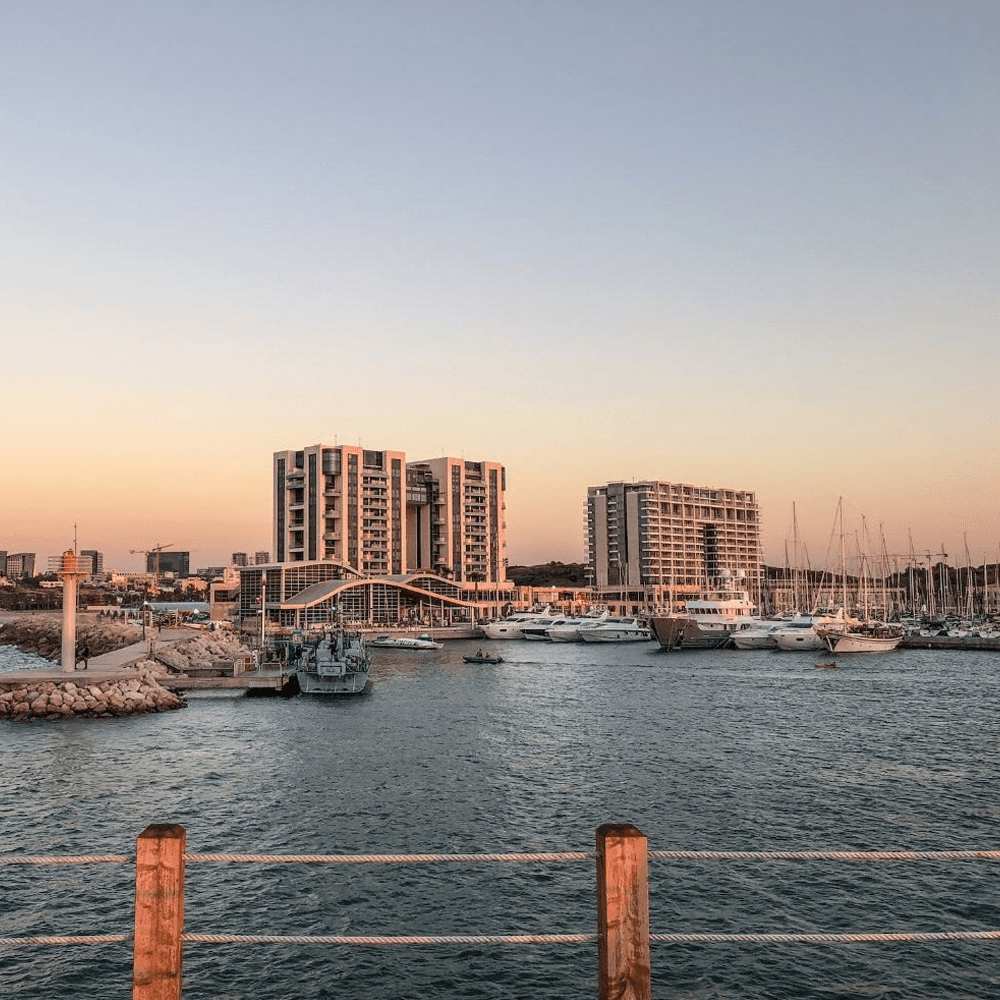 Atardecer en Herzliya Tel-Aviv