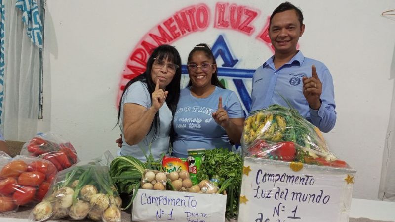 Campamento recibe a la Dra Yackelin