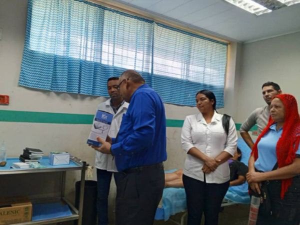 Hospital recibe mano amiga