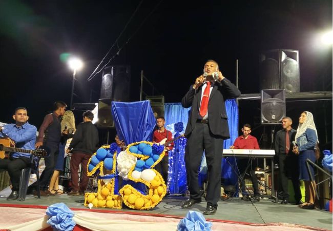 Pr. Angel Crespo, gozoso por la selebracion del XIII de la Mision que preside