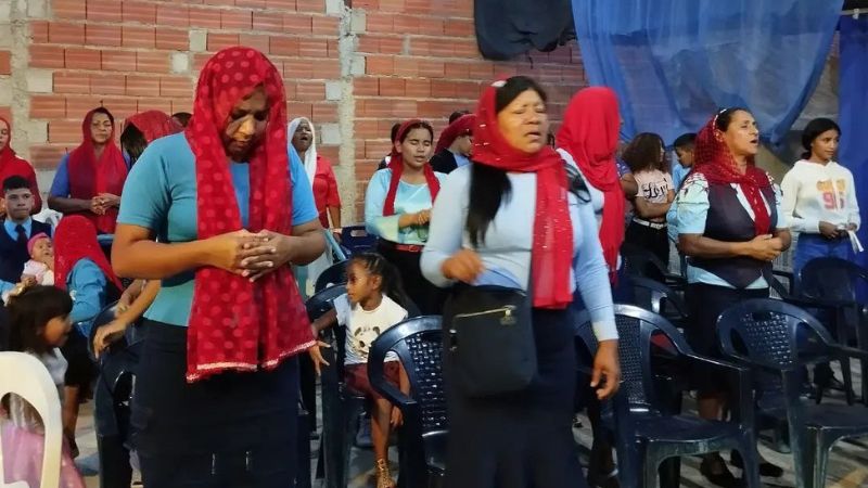 Culto Unido de jóvenes en Maracay