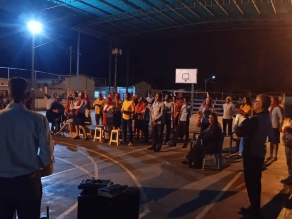 Misión Maturín 33 celebró culto unido de Bloque I