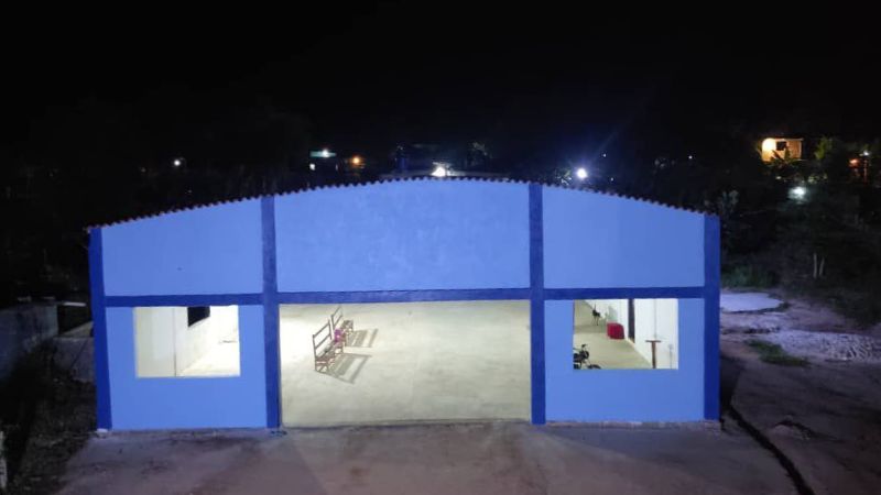 Misión N°4 Tumeremo continúa el embellecimiento de la Casa de Oración