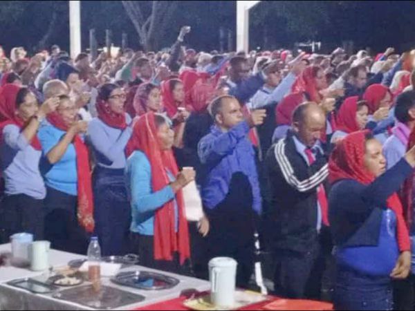 32 Misiones de San Félix participaron en vigilia con Santa Cena