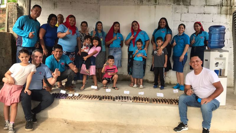 Dictan curso de semilleros en la Misión Manaos N° 2