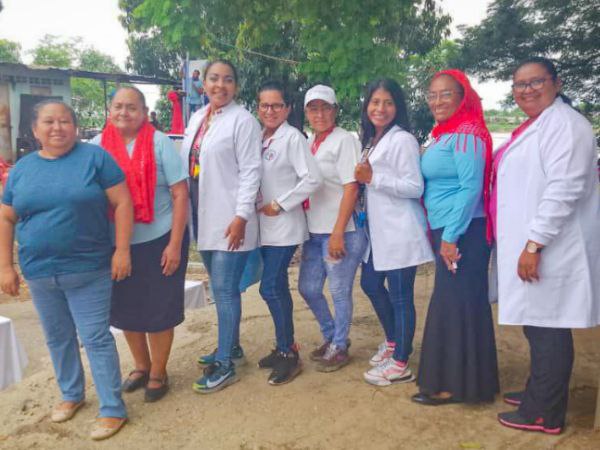 jornada social en Puerto Miranda