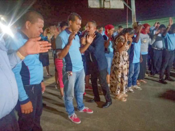 Poderosa vigilia conjunta en Puerto Cabello