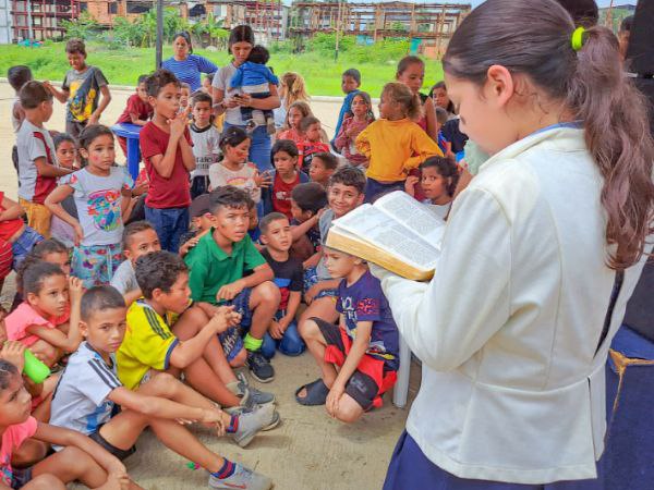 Niños disfrutaron del 4to Semillero del Reino