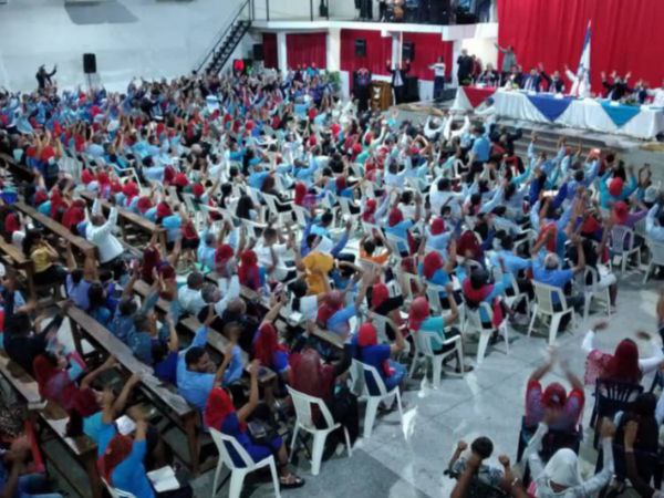 Encuentro del padre con los fieles de Ciudad Bolívar