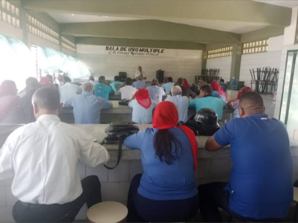 Jefes de zona de Lara se reunieron con Anciano Chequeador