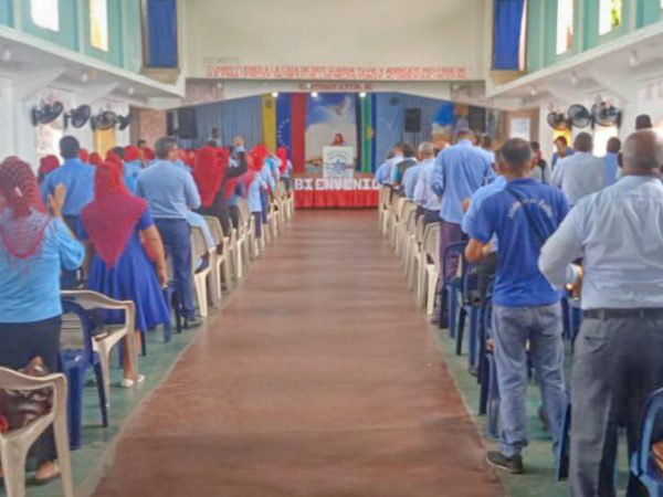 Gloriosa reunión con el Anciano Chequeador de Monagas