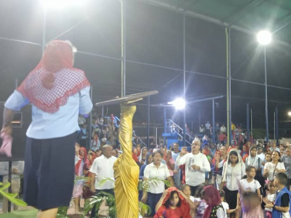 Bloque 1 de Maturín realizó glorioso culto unido