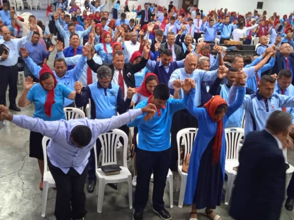 Gran mover de Dios en Maturín en el servicio, ayuno pastoral y marcha para Jesús
