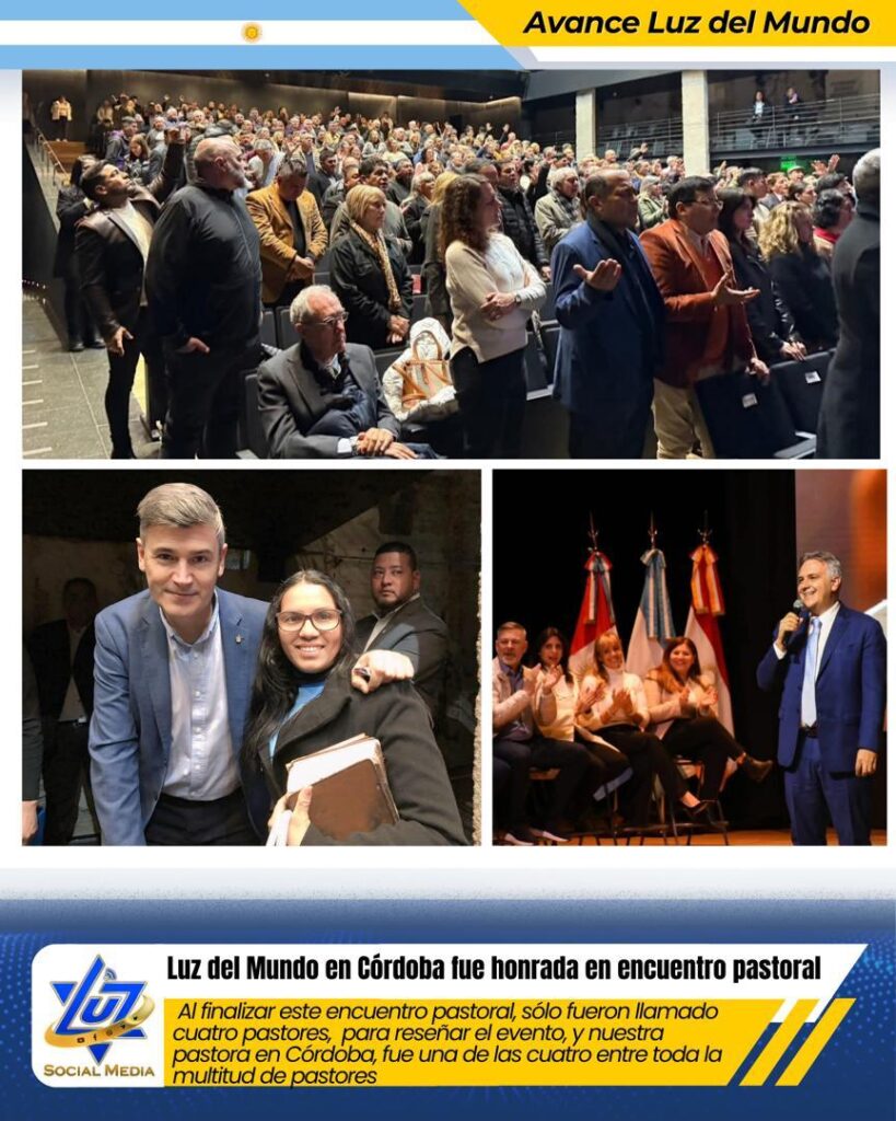 Luz del Mundo en Córdoba fue honrada en encuentro pastoral