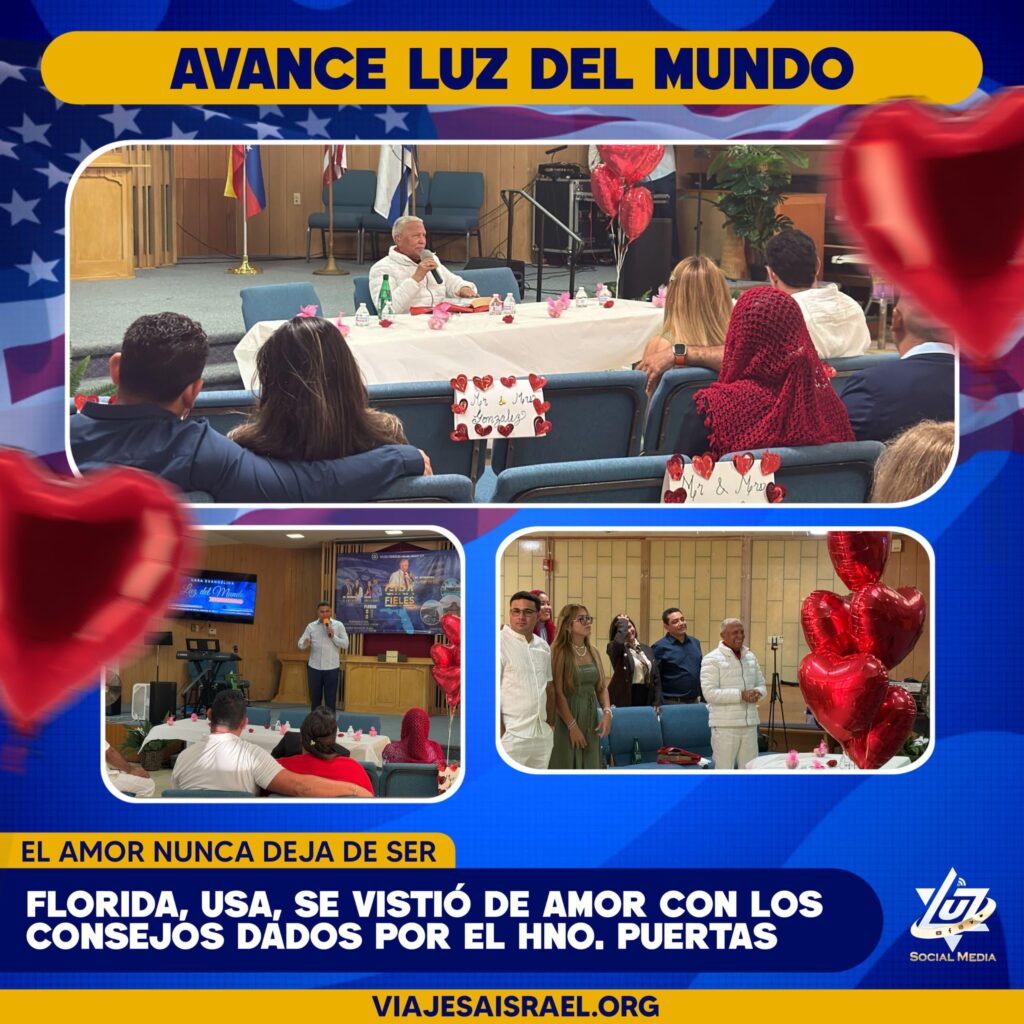 Florida, USA, se vistió de amor con los consejos dados por el Hno. Puertas